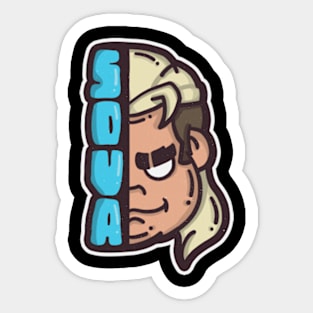 CHUNKIECHEEKS SOVA Sticker